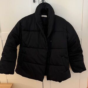 Micaela Greg Cotton Puffer Coat - Indigo